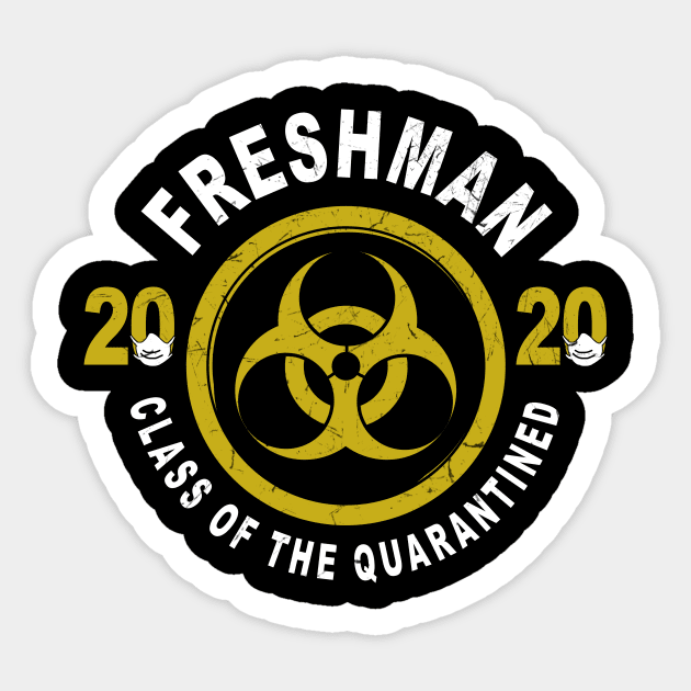 Freshman 2020 Class Of The Quarantined Graduation Sticker by KiraT